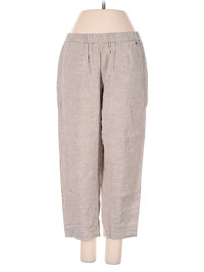 Pre-owned Trina Turk Linen Pants In Gray