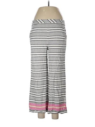 Pre-owned Trina Turk Linen Pants In Gray