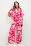 Trina Turk Long Weekend Pant In Pink