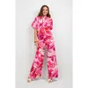 Trina Turk Long Weekend Pant In Pink