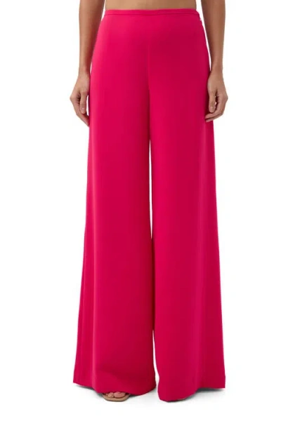 Trina Turk Long Weekend Wide Leg Pant In Pink