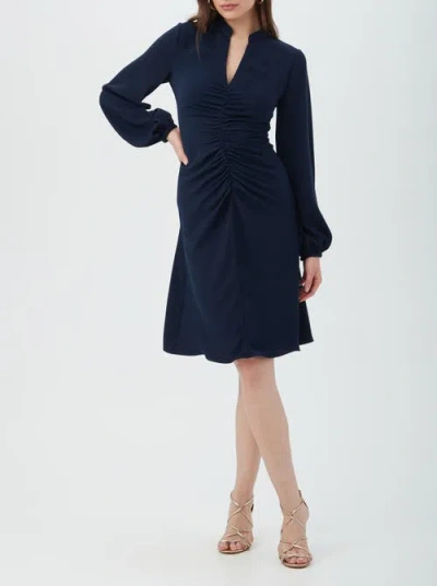 Trina Turk Lora Dress In Indigo