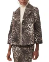 Trina Turk Loretta 2 Jacket In Brown