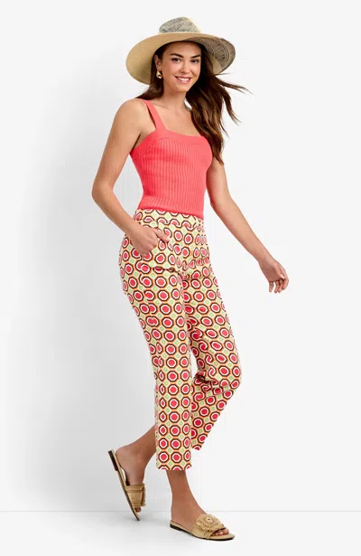 Trina Turk Lulu Cropped Pant In Multi