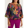 Trina Turk Lyric 2 Top In Multi Print