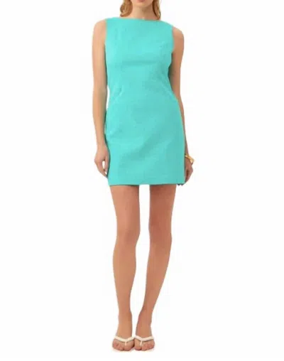 Trina Turk Mabelle Sleeveless Jacquard Mini Dress In Multi
