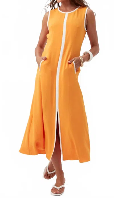 TRINA TURK MAGNIFIQUE DRESS IN CLEMENTINE