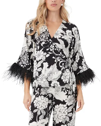 Trina Turk Magomago Top In Black