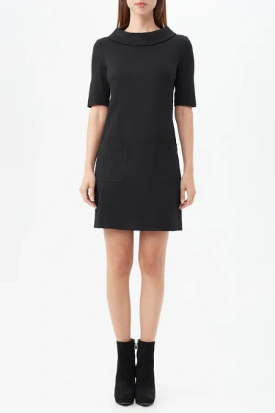 Trina Turk Maleko 2 Ponte Dress In Black
