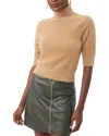 Trina Turk Mali Fuzzy Sweater In Brown
