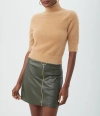 Trina Turk Mali Fuzzy Sweater In Neutral