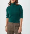 Trina Turk Mali Fuzzy Sweater In Victoria Lake