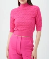 Trina Turk Mali Pullover In Petal Pink