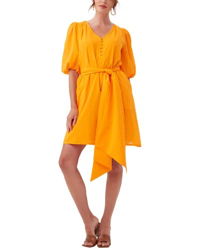 Trina Turk Malina Mini Dress In Yellow