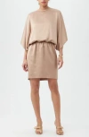 Trina Turk Manhattan Dropped Waist Dress In Brown