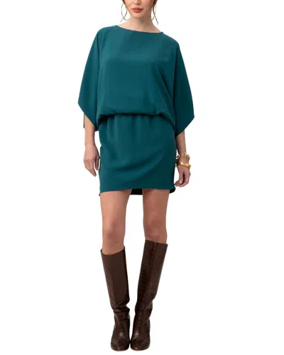 Trina Turk Manhattan Mini Dress In Green