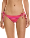 TRINA TURK TRINA TURK MARAI TIE-SIDE STRING BIKINI BOTTOM