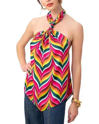 Trina Turk Marine 3 Top In Pink