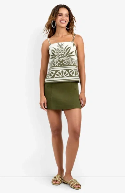 Trina Turk Marita Top In Green