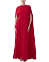 Trina Turk Masquerade Maxi Dress In Red