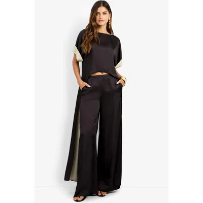 Trina Turk Mattiah Top In Black