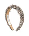 Trina Turk Mel Wool Headband In Gold