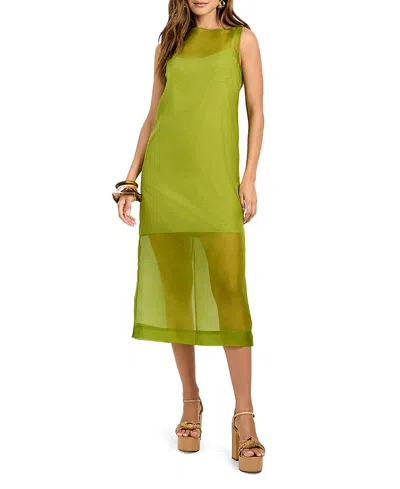 Trina Turk Mid Roselle Dress In Green