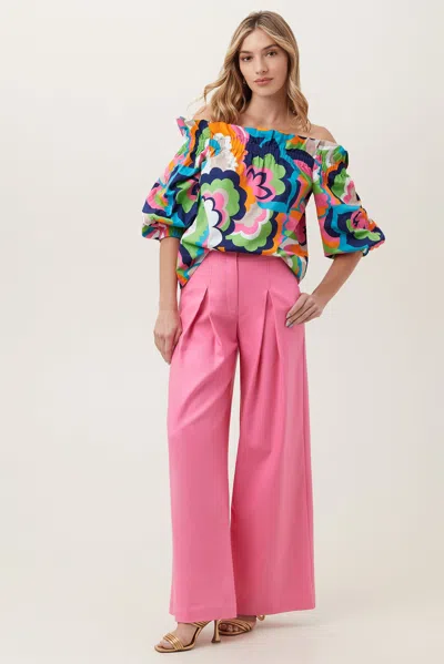 Trina Turk Mighty Pant In Pink