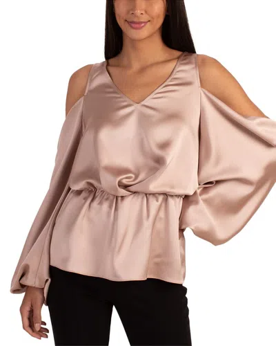 Trina Turk Milky Way Top In Moonstone