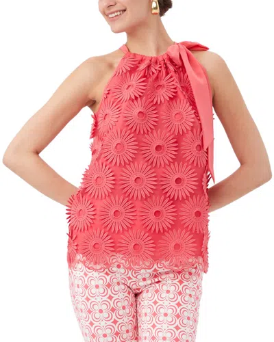Trina Turk Mirai Top In Pink