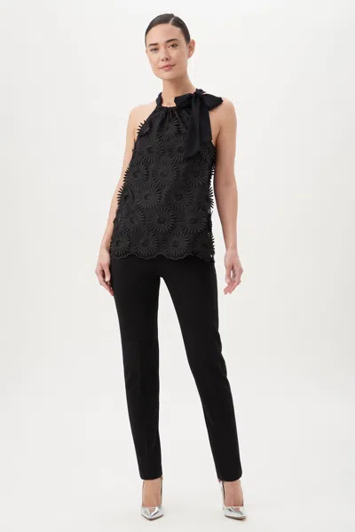 Trina Turk Mirai Top In Black