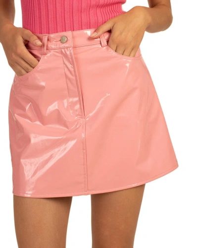 Trina Turk Mod Skirt In Pink Dawn