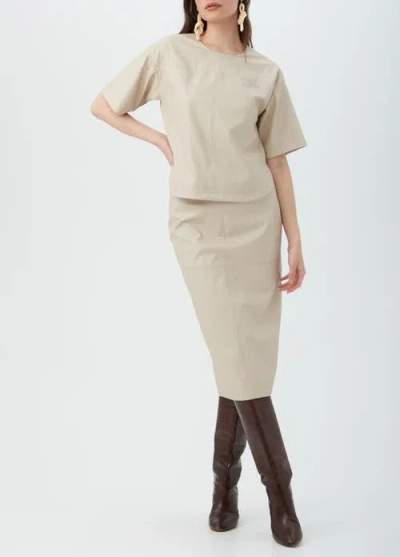 Trina Turk Moira Top In Chai