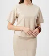 Trina Turk Moira Top In Chai In Gray