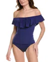 TRINA TURK TRINA TURK MONACO RUFFLE TANKINI TOP