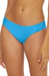 Trina Turk Monaco Side Tab Hipster Bikini Bottoms In Adriatic B