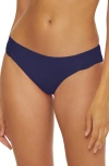 Trina Turk Monaco Side Tab Hipster Bikini Bottoms In Blue