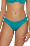 Trina Turk Monaco Tab Bikini Bottoms In Turkana Teal