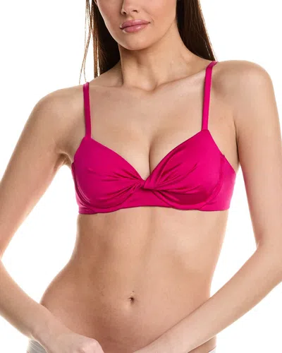 Trina Turk Monaco Underwire Bikini Top In Blue