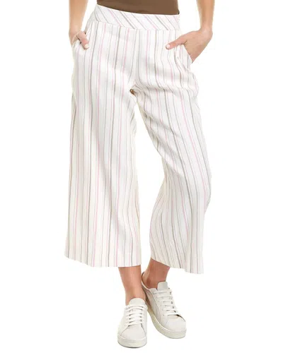 TRINA TURK MONUMENT STRIPED LINEN-BLEND PANT