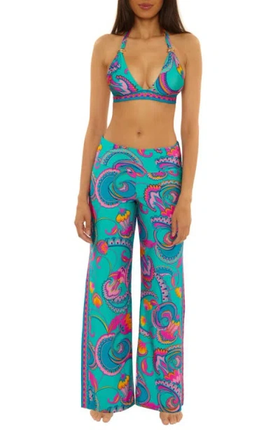 Trina Turk Mykonos Cover-up Pants In Multi
