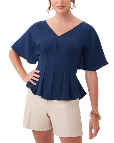 Trina Turk Mylah Top In Blue