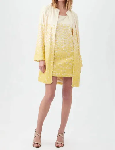 Trina Turk Nori Jacket In Sunshine In Multi