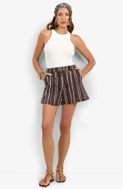 Trina Turk Noriah Short In Brown
