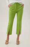 Trina Turk North Beach Ankle Drop Pants In Matcha
