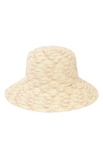 Trina Turk Oasis Straw Bucket Hat In Neutral