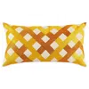 Trina Turk Oceanside Embroidered Pillow In Brown