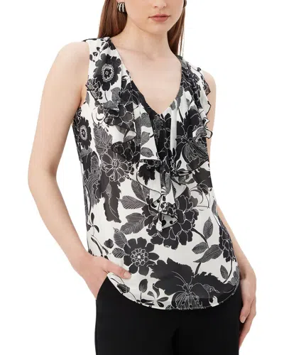 Trina Turk Omikami Top In Black