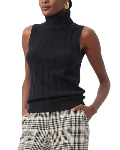 Trina Turk Onassis Knit Top In Black