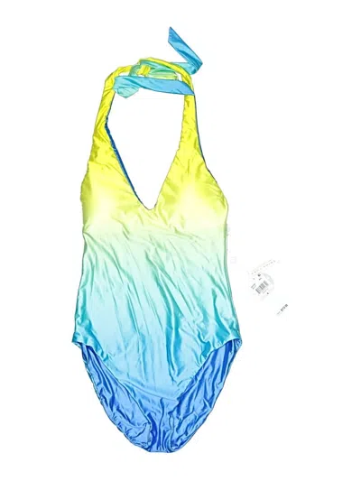 Trina Turk One Piece Swimsuit In Blue